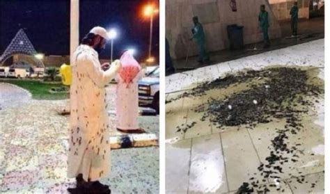 cockroach in mecca 2023|Mecca’s Grand Mosque plagued by swarm of locusts.